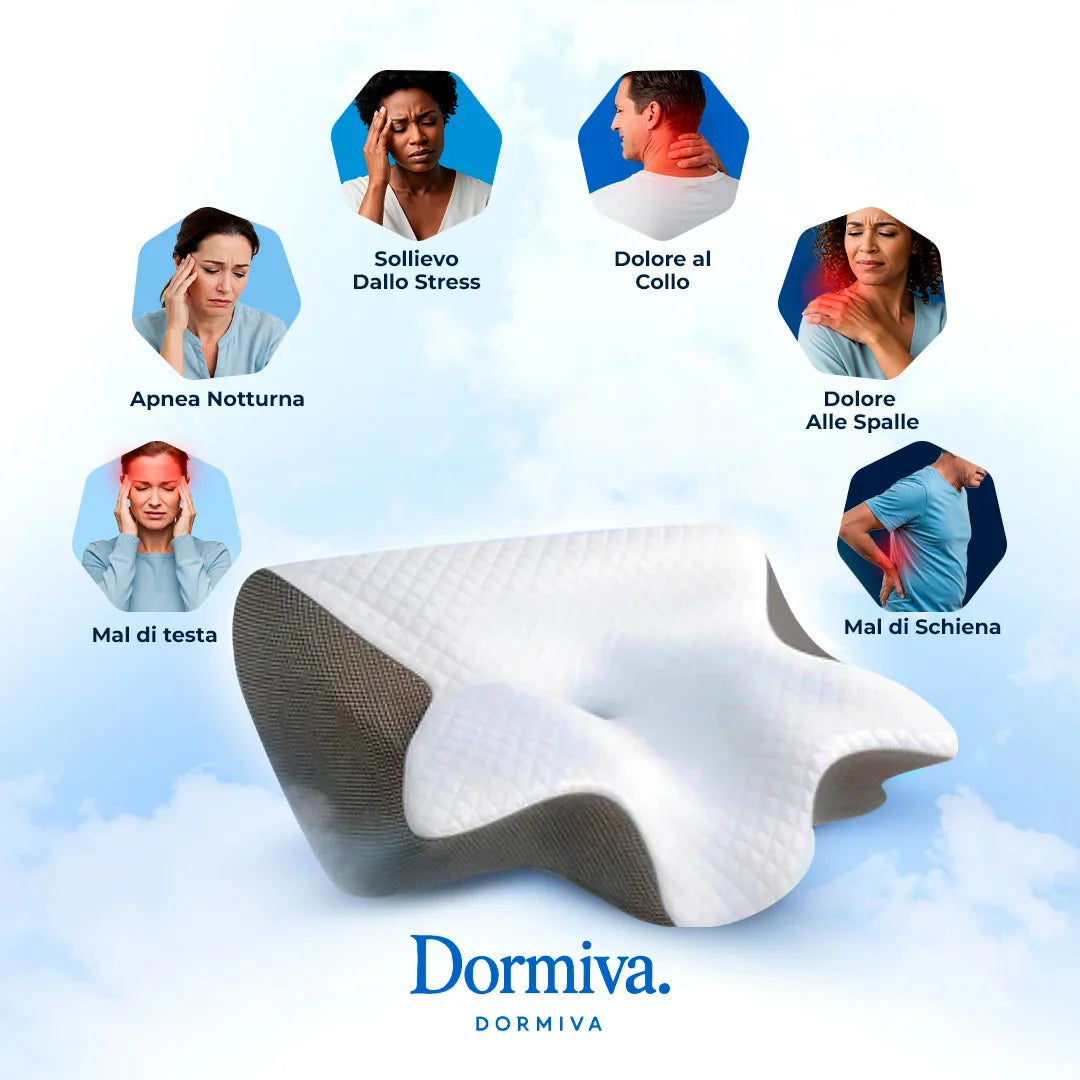 CUSCINO CERVICALE ORTOPEDICO - DORMIVA SOMNIVA™