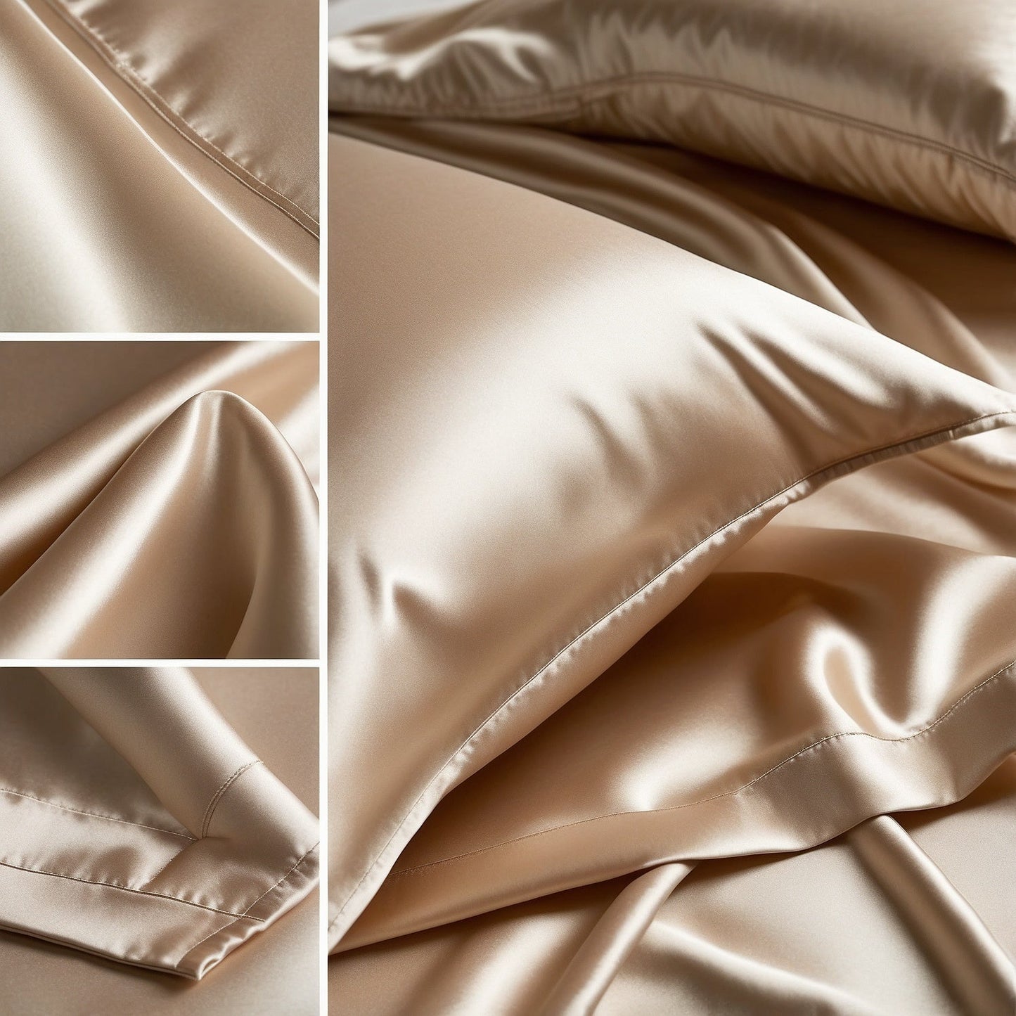 Set completo da letto in seta Mulberry