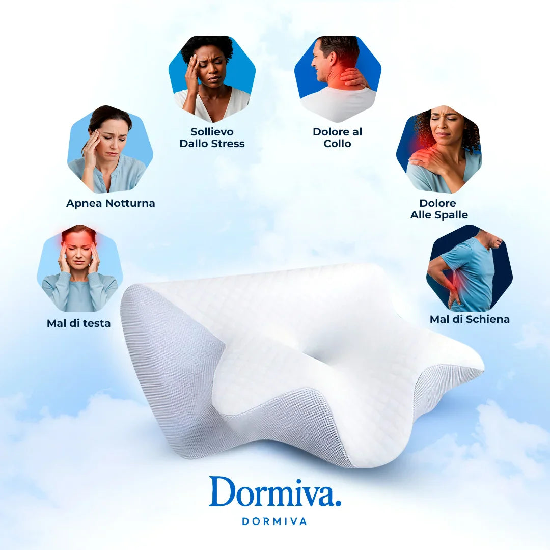 CUSCINO CERVICALE ORTOPEDICO - DORMIVA SOMNIVA™