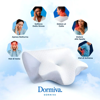 CUSCINO CERVICALE ORTOPEDICO - DORMIVA SOMNIVA™