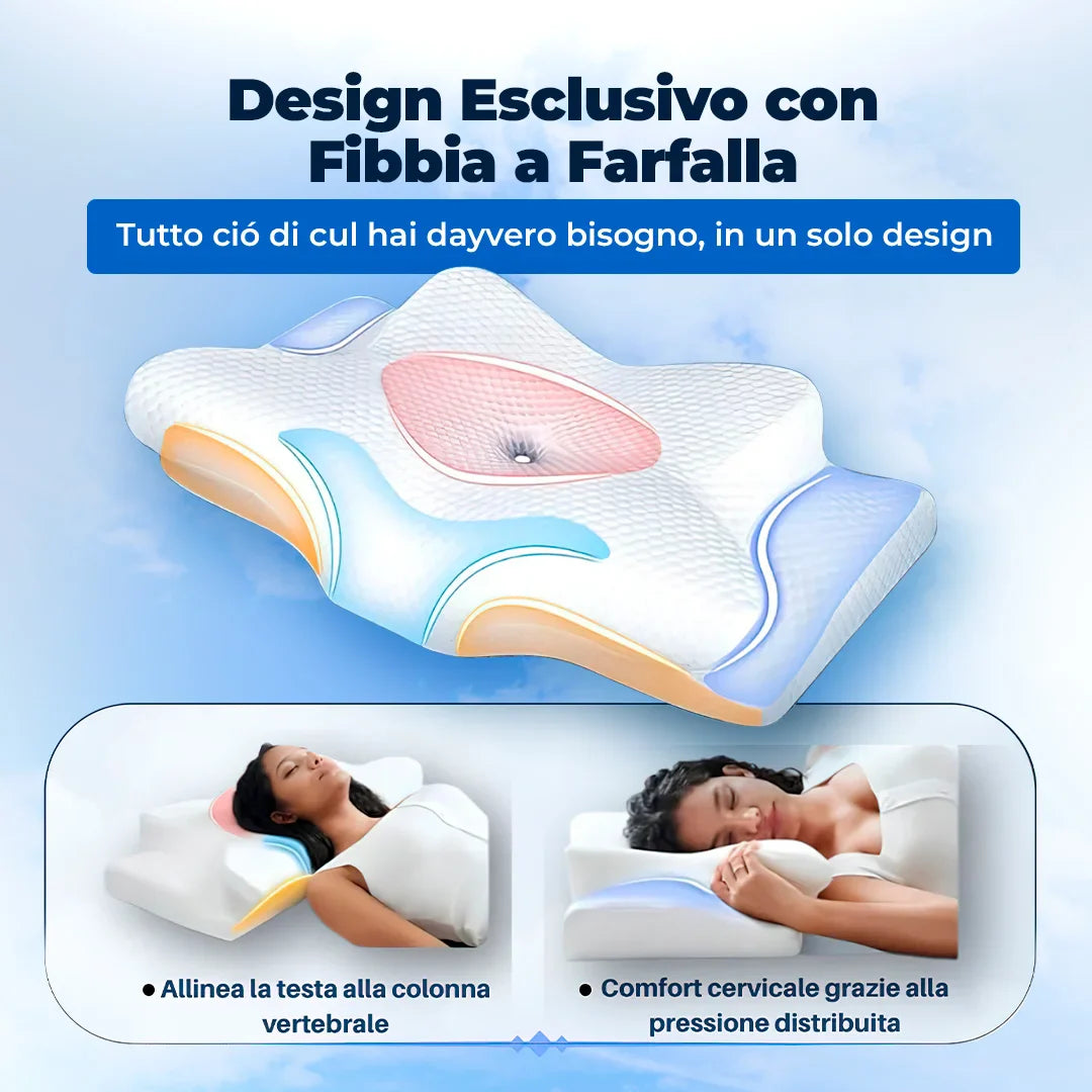 CUSCINO CERVICALE ORTOPEDICO - DORMIVA SOMNIVA™
