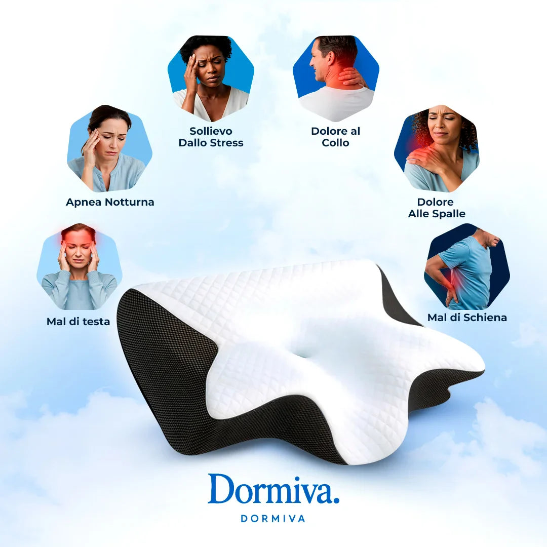 CUSCINO CERVICALE ORTOPEDICO - DORMIVA SOMNIVA™