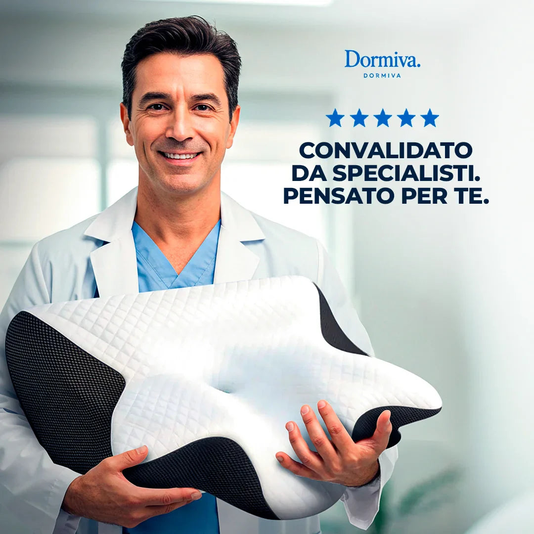 CUSCINO CERVICALE ORTOPEDICO - DORMIVA SOMNIVA™