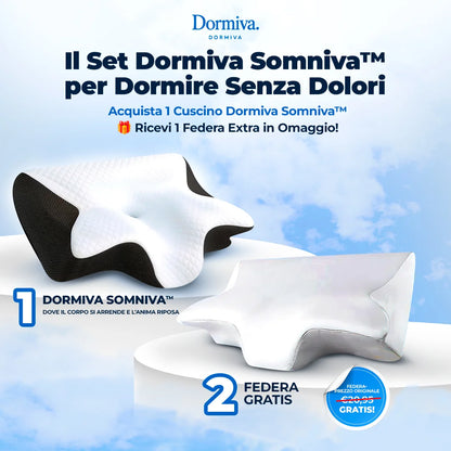 CUSCINO CERVICALE ORTOPEDICO - DORMIVA SOMNIVA™