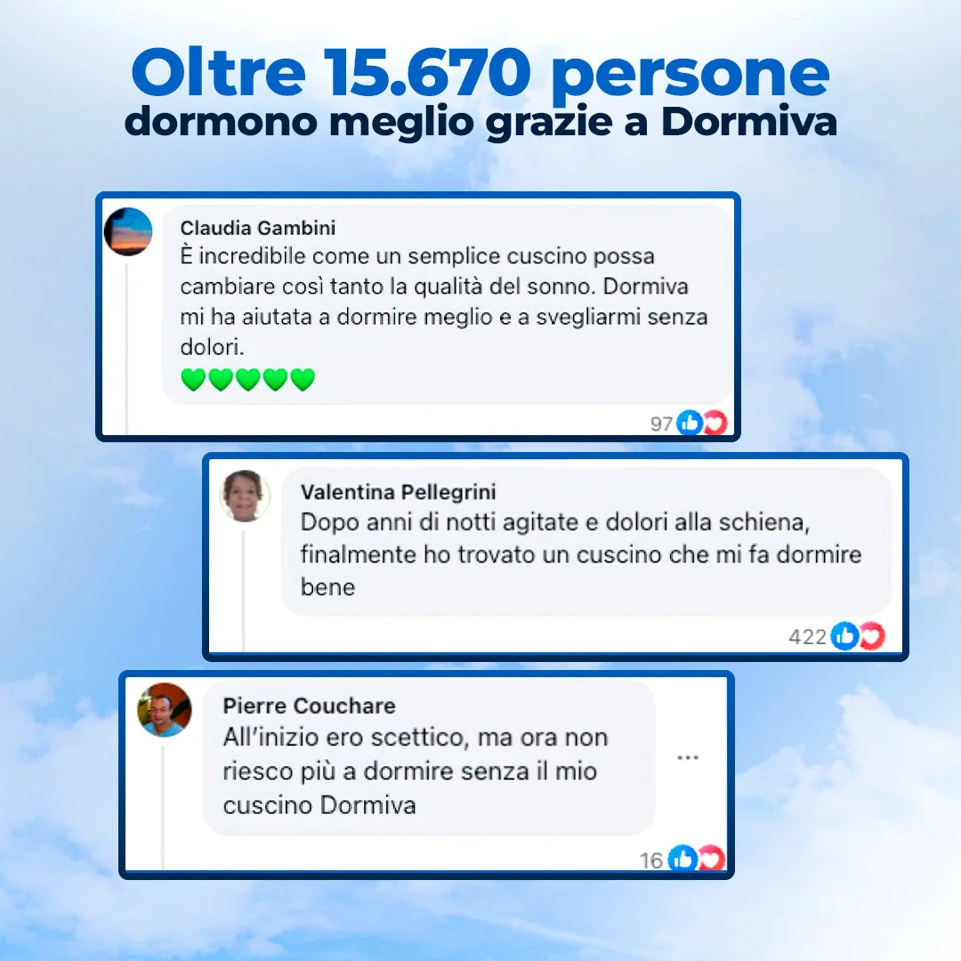 CUSCINO CERVICALE ORTOPEDICO - DORMIVA SOMNIVA™