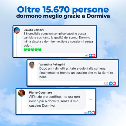 CUSCINO CERVICALE ORTOPEDICO - DORMIVA SOMNIVA™