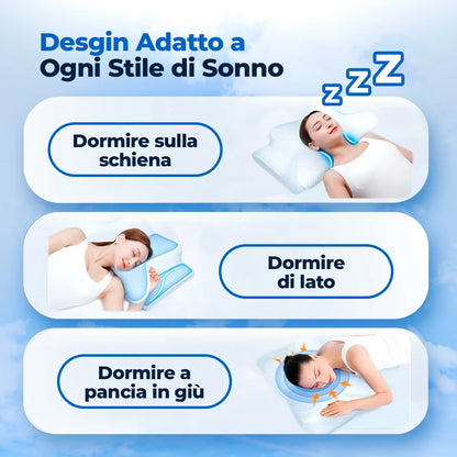 CUSCINO CERVICALE ORTOPEDICO - DORMIVA SOMNIVA™