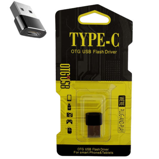 Adattatore OTG USB per Type-C – Plug & Play